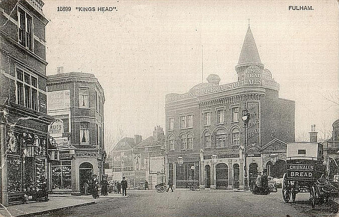 Kings Head, Fulham High Street - circa post 1906