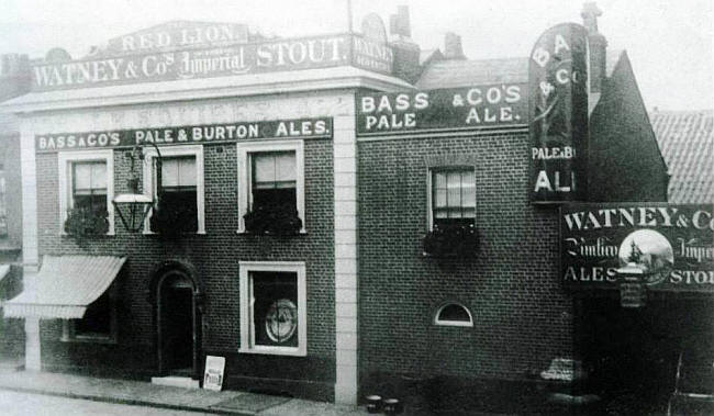 Red Lion, Fulham Road, Fulham - circa 1890