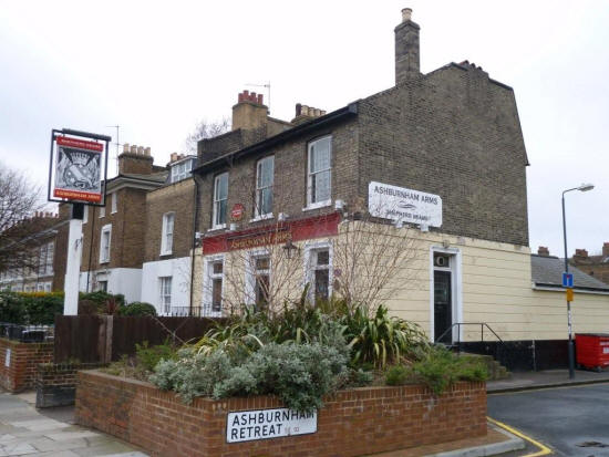 Ashburnham Arms, 25 Ashburnham Grove, SE10 - in February 2011