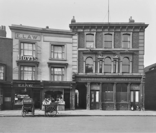 By 1930 the Dover Castle was home to the St Peters Institute and 9th Greenwich Scouts.