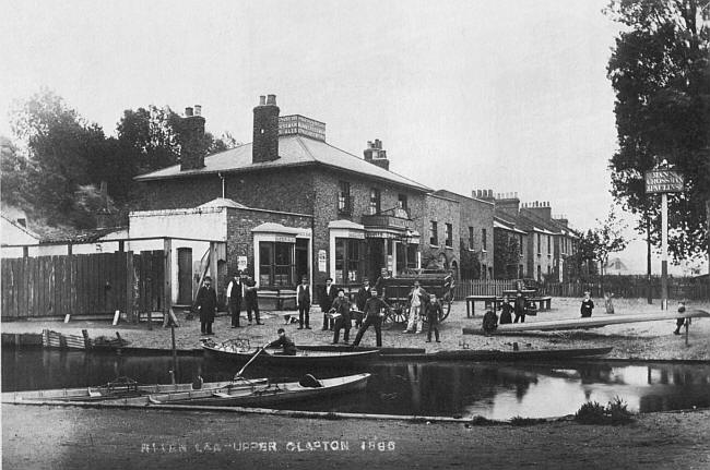 Kings Head, 44 Middlesex Wharf, Clapton - circa 1886