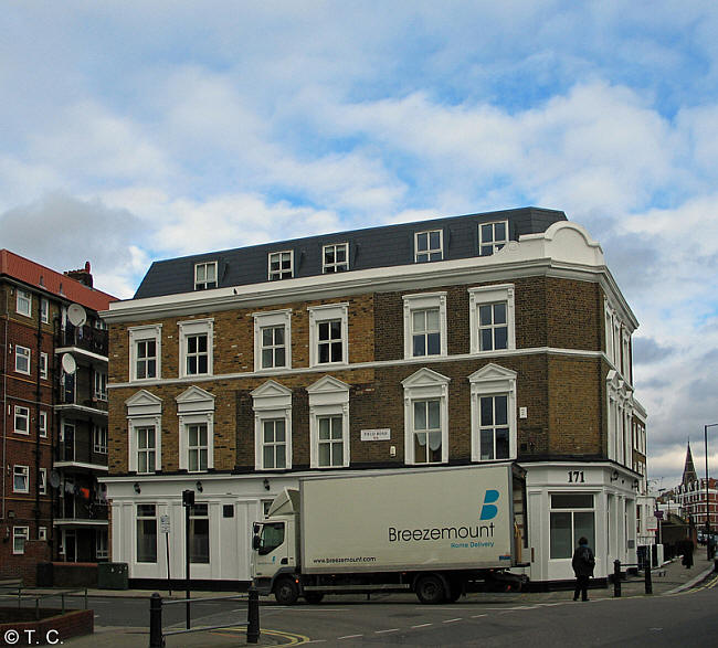 Queen's Arms, 171 Greyhound Road, W6 - in February 2014