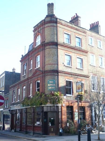 Kings Arms, 11A Northington Street, WC1 - in January 2009