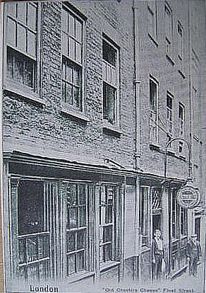 Old Cheshire Cheese, Fleet Street