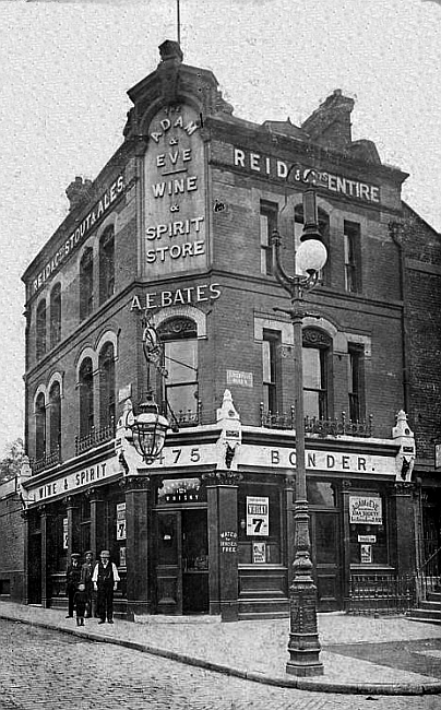 Adam & Eve, 475 Liverpool Road, Islington - Licensee A E Bates in 1909