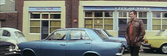 City of York, 126 York way from The Professionals episode, The Gun (1980) and shows the current building.