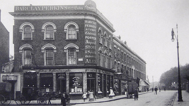 Edinburgh Tavern, Newington Green and Pyrland Road N1 - in 1911