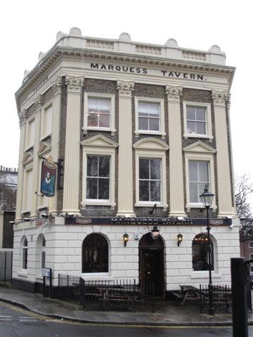Marquess Tavern, Cannonbury Street - in December 2006