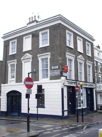 Myddleton Arms, 52 Canonbury Road - in December 2006