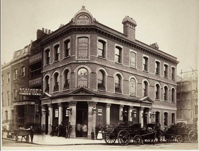 Rainbow, 200 Liverpool Road, Islington - an early picture built in 1879
