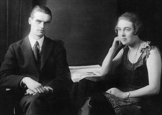Harry Beale,  landlord of the Finborough Arms, and his wife, Irene, during the 1930s