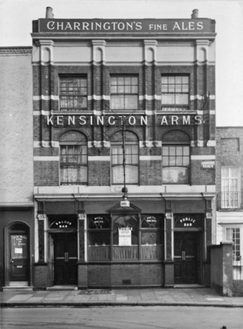 Kensington Arms, 41 Abingdon Road, W8 - in 1935