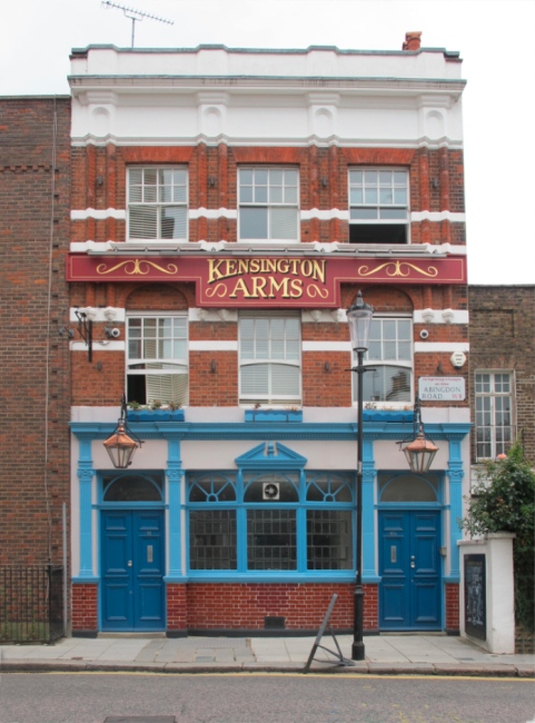 Kensington Arms, 41 Abingdon Road, W8 - in 2013