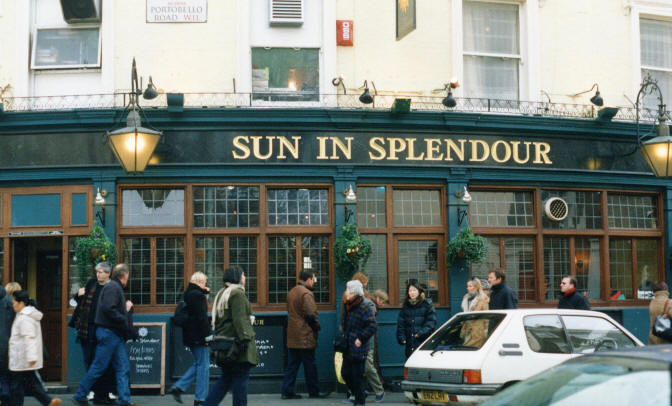 Sun in Splendour, 7 Portobello Road, Kensington