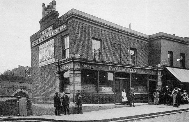 Hope, 49 Norwood High Street, West Norwood SE27 - Landlord Frank Newton in 1920