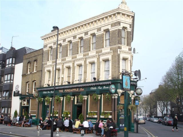 Pineapple, 53 Hercules Road, SE1 - in April 2007