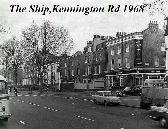 The Ship, 171 Kennington Road SE11 - in 1968