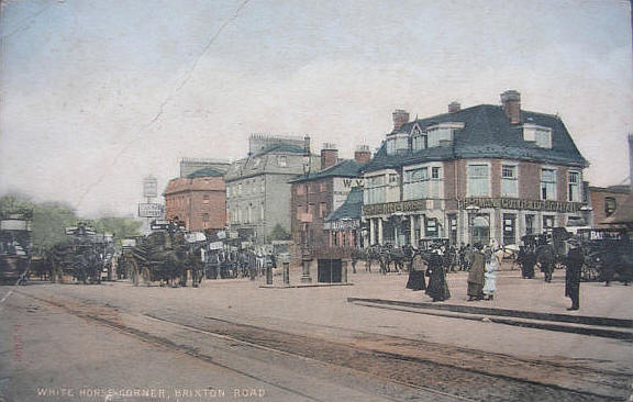 White Horse, Brixton Road - in 1905