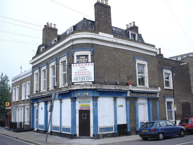 Colet Arms, 94 Whitehorse Road - in September 2006
