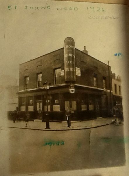 Crown, 87 Allitsen Road, NW8 - circa 1934