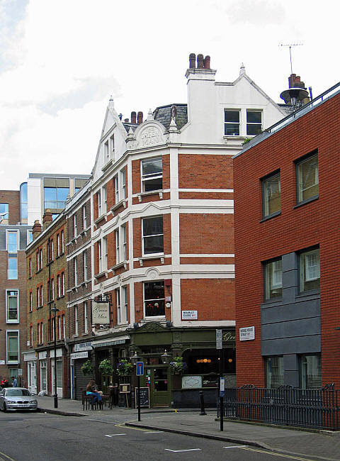 Green Man, 36 Riding House Street, Marylebone, London W1