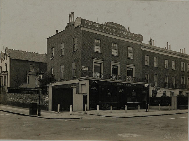 Ordnance Arms, 29 Ordnance Hill, St Johns Wood, NW8 - in 1930