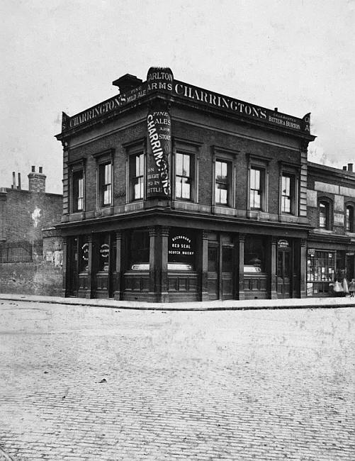Carlton Arms, 238 Bancroft Road - a Charrington pub