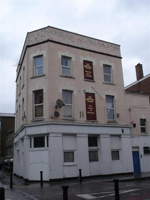 Crystal Tavern, 25 Burdett Road - in September 2006