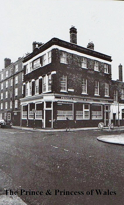 Prince & Princess of Wales, 109 Kinglake Street, Walworth SE17