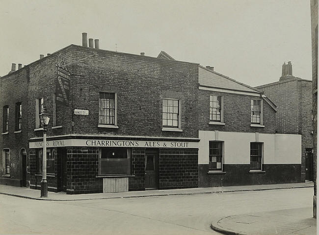 Princess Royal, 20 Theobald Street, Newington SE1 - in 1930