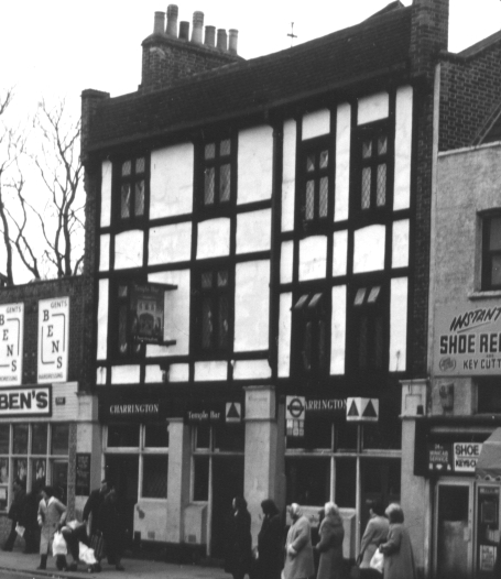 Temple Bar, 286 Walworth Road in modern times