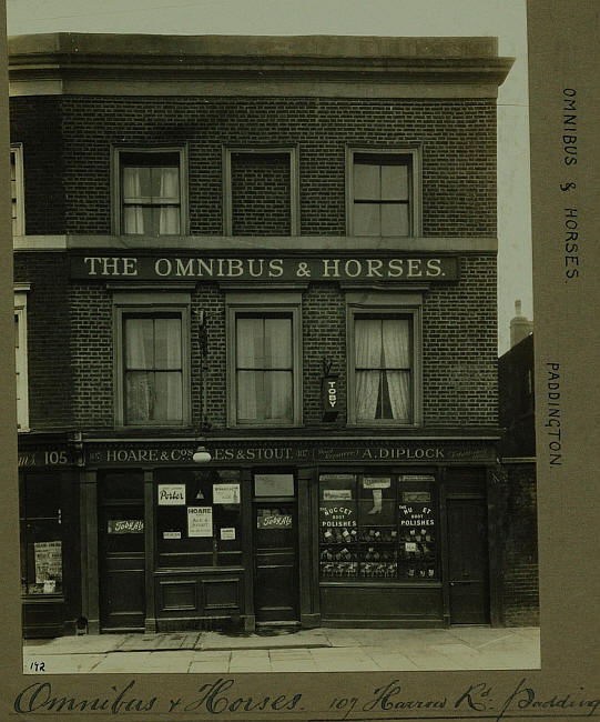 Omnibus & Horses, 107 Harrow road, Paddington W2