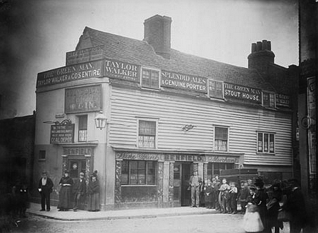 Green Man, High Street, Poplar - Licensee Joseph Benfield