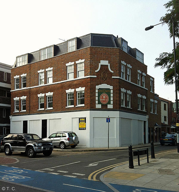 Kings Arms, 83 Brook Street, E1  - in March 2014