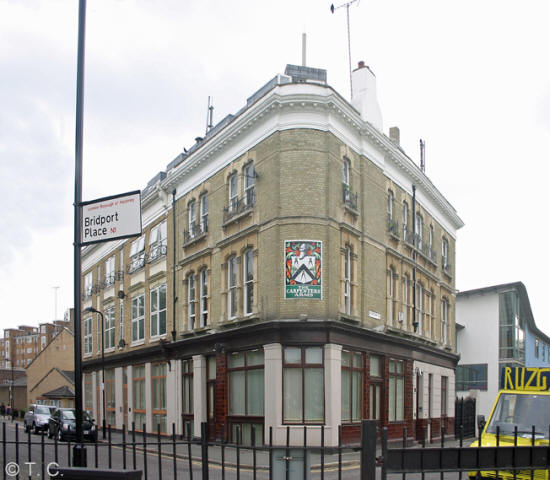 Carpenter's Arms, 19-21 Bridport Place, N1 - in June 2010