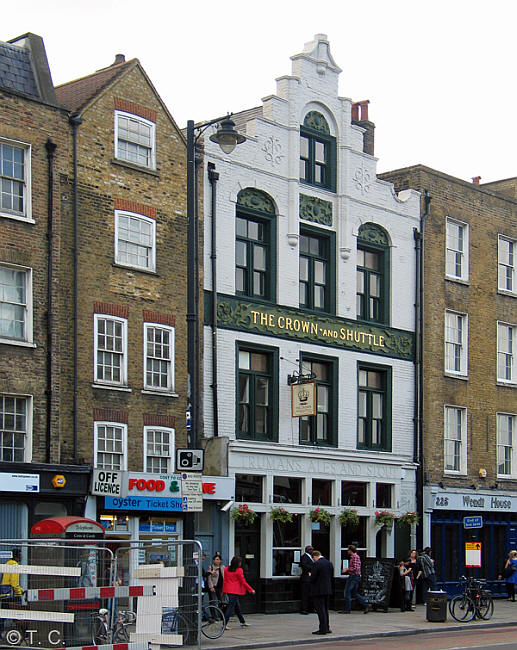 Crown & Shuttle, 226 Shoreditch High Street E1 - in March 2014