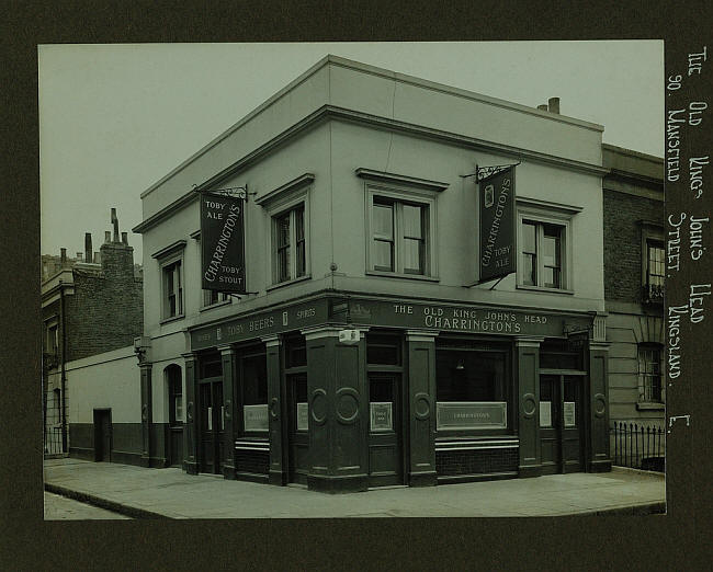 Old King Johns Head, 90 Mansfield Street, Kingsland Road, Shoreditch E2