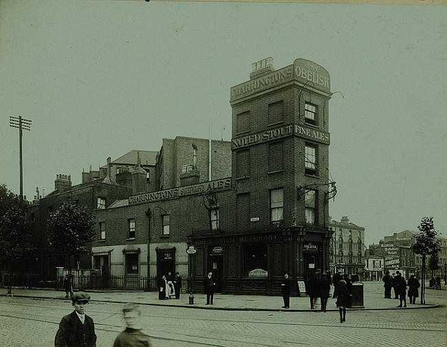 Obelisk, 1 Westminster Bridge Road, Southwark St George Martyr - in 1919