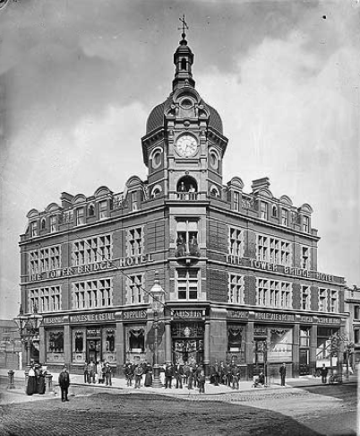 Tower Bridge Hotel, Tower Bridge Road - circa 1897