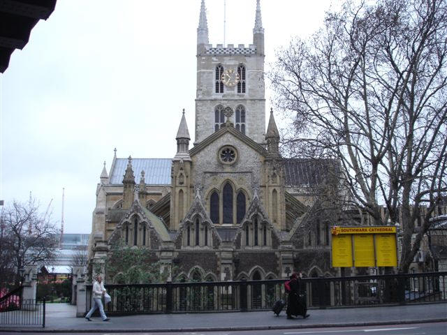 Southwark Cathedral [St Saviours] - in January 2007