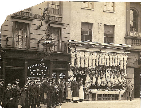 Middleton Arms, 38 Norton Folgate, Spitalfields - circa 1900 to 1912