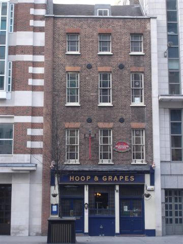 Hoop & Grapes, 80 Farringdon Street, EC4 - in February 2008