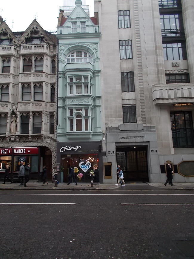 Previously the King & Keys, 142 Fleet Street, EC4 - in February 2019