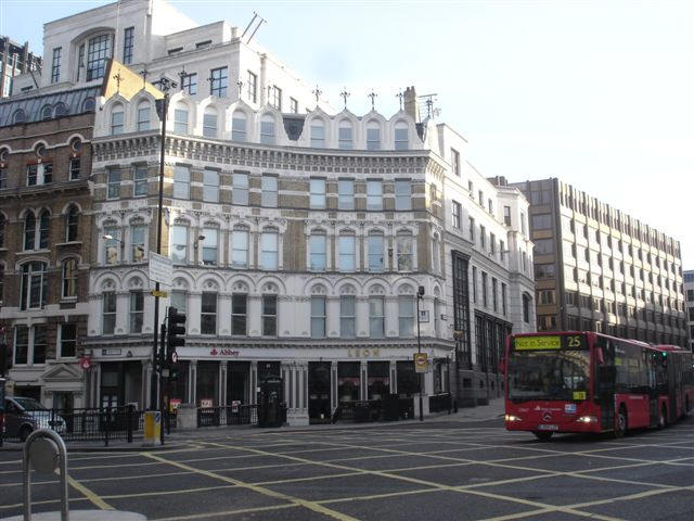 Old King Lud, 12 Ludgate Circus, EC4 - in February 2008