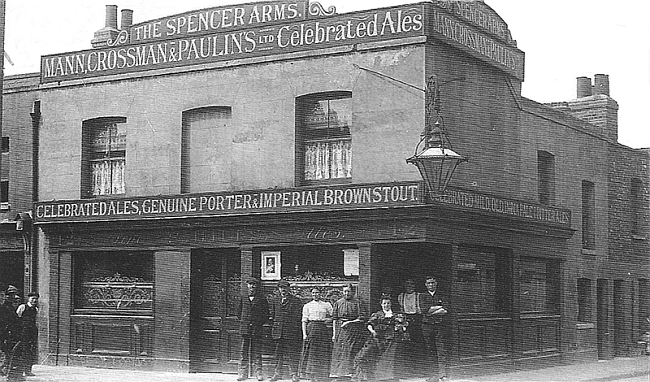 Spencers Arms, 42 Dean Street, St George In East - circa 1910