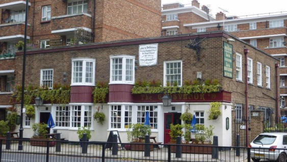 Spread Eagle, 79 Grosvenor Road, SW1 - in May 2010