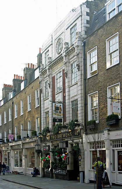 Two Brewers, 40 Monmouth street, London WC2H - in February 2018