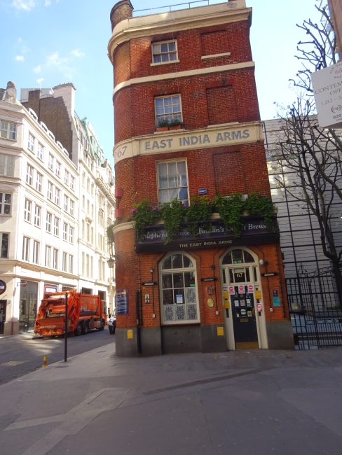 East India Arms, 67 Fenchurch Street EC3M - in June 2021