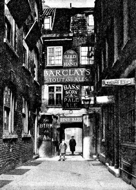 Bird in the Hand, Long Acre, an early picture 
