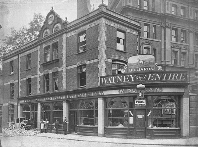 Rising Sun, Great Scotland Yard, St Martins in Fields - on 31st May 1884 after a Fenian raid, landlord W Duncan